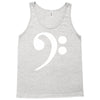 bass cleff funny Tank Top