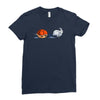 the hare and the shell Ladies Fitted T-Shirt