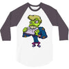 monster cartoon character 14 3/4 Sleeve Shirt