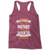 Super Cool Mother Of A Freaking Awesome Granddaughter Racerback Tank