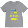 i am with her V-Neck Tee