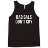 bad girls dont cry halter top crop Tank Top