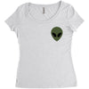 Cute Alien Women's Triblend Scoop T-shirt