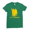 us veteran Ladies Fitted T-Shirt
