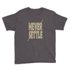 never settle Youth Tee