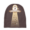 alien coffee invasion Baby Beanies