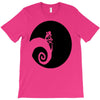 nightmare before christmas black logo T-Shirt