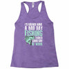 fishing fanatics1 Racerback Tank