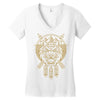 tiger killer Women's V-Neck T-Shirt