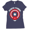 patriotic plumbing Ladies Fitted T-Shirt