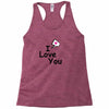 I LOVE YOU Racerback Tank