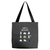 cat's resume Tote Bags