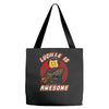 lucille is awesome Tote Bags