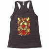 deer and monster Racerback Tank