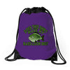 bass look big Drawstring Bags