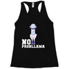 no probllama Racerback Tank