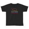 neon sign california Toddler T-shirt