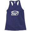 class of 2027 novelty high school elementary Racerback Tank