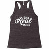 The Real Boss Racerback Tank