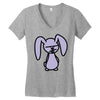 rabbit Women's V-Neck T-Shirt