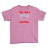 yes i am a firefighter Youth Tee