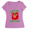 dread at the controls Women's Triblend Scoop T-shirt