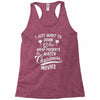 drink wine &amp; watch christmas movies Racerback Tank