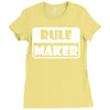 rule maker Ladies Fitted T-Shirt