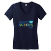 happy father day Women's V-Neck T-Shirt