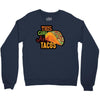 this girl likes tacos Crewneck Sweatshirt