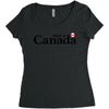 made in canada Women's Triblend Scoop T-shirt