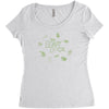 the scary door Women's Triblend Scoop T-shirt