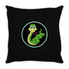 CUTE SNAKE Throw Pillow
