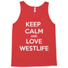 westlife white logo Tank Top