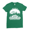 camp crystal lake est 1935 Ladies Fitted T-Shirt