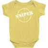 sniper fun Baby Onesie