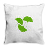 ginkgo leaves Throw Pillow