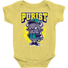 angry bull Baby Bodysuit
