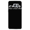 that's how i roll funny mens cotton crew neck Samsung Galaxy S7