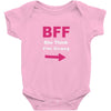 she thinks i'm crazy Baby Onesie