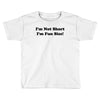 im not short funny t shirt humor nerd geek tee s 3xl Toddler T-shirt