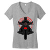 night rider Women's V-Neck T-Shirt