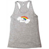 yes homo Racerback Tank