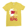 dj blend Ladies Fitted T-Shirt