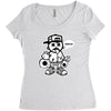 hustle Women's Triblend Scoop T-shirt