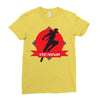 vic ninja Ladies Fitted T-Shirt