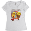 posh pizza (colab with rpadame) Women's Triblend Scoop T-shirt