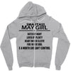 Smartass May Girl Zipper Hoodie