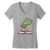 dum dum gazoo Women's V-Neck T-Shirt