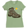 adventure boot Ladies Fitted T-Shirt